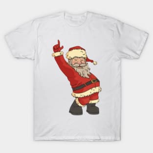 Christmas characters dancing t-shirt design Sticker T-Shirt